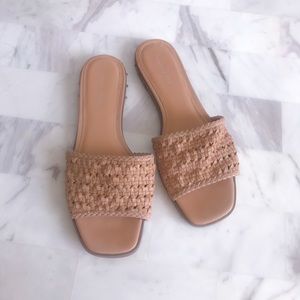 Marc Fisher Nude Sandals